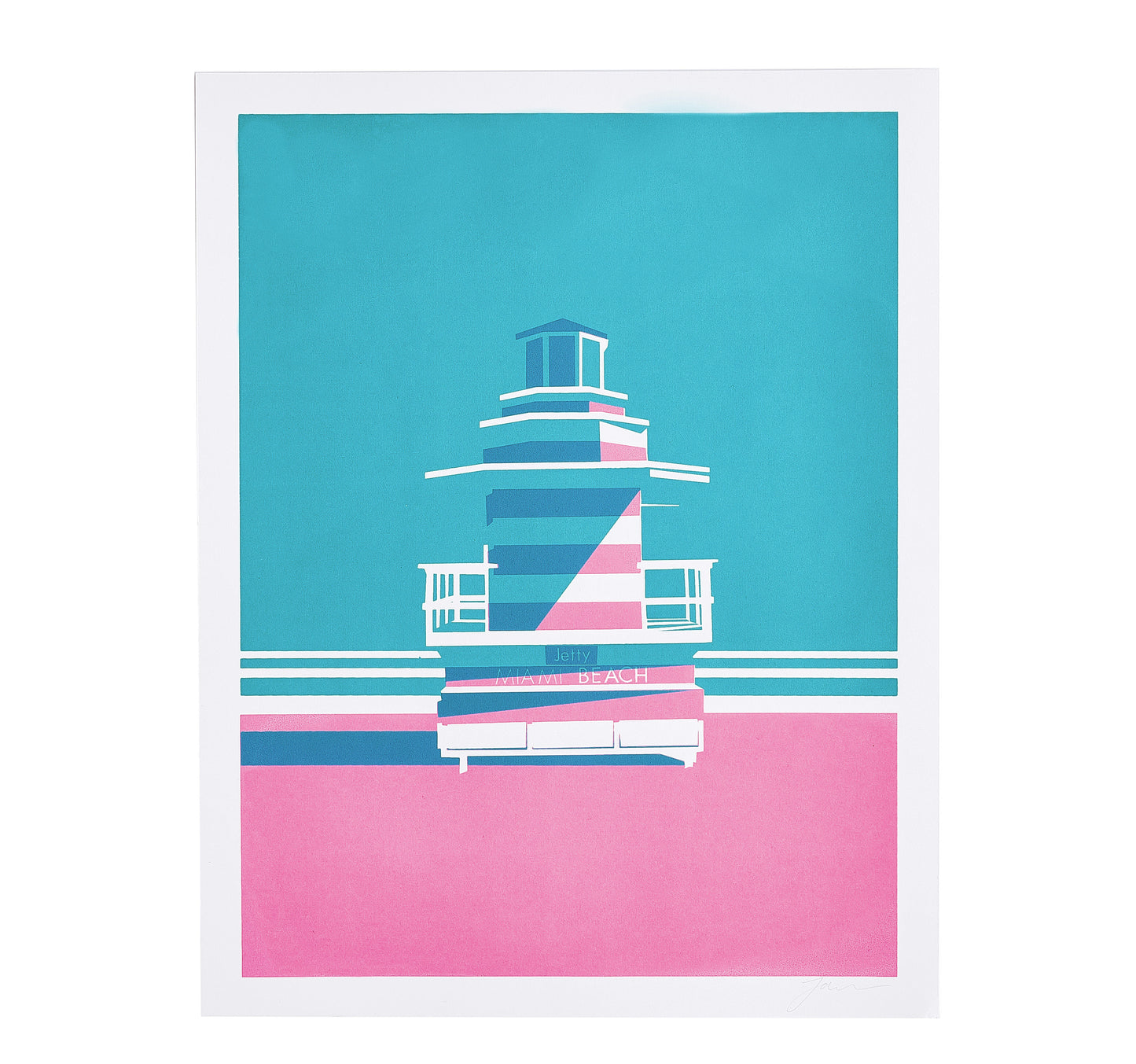 Jetty Lifeguard Tower Miami Beach