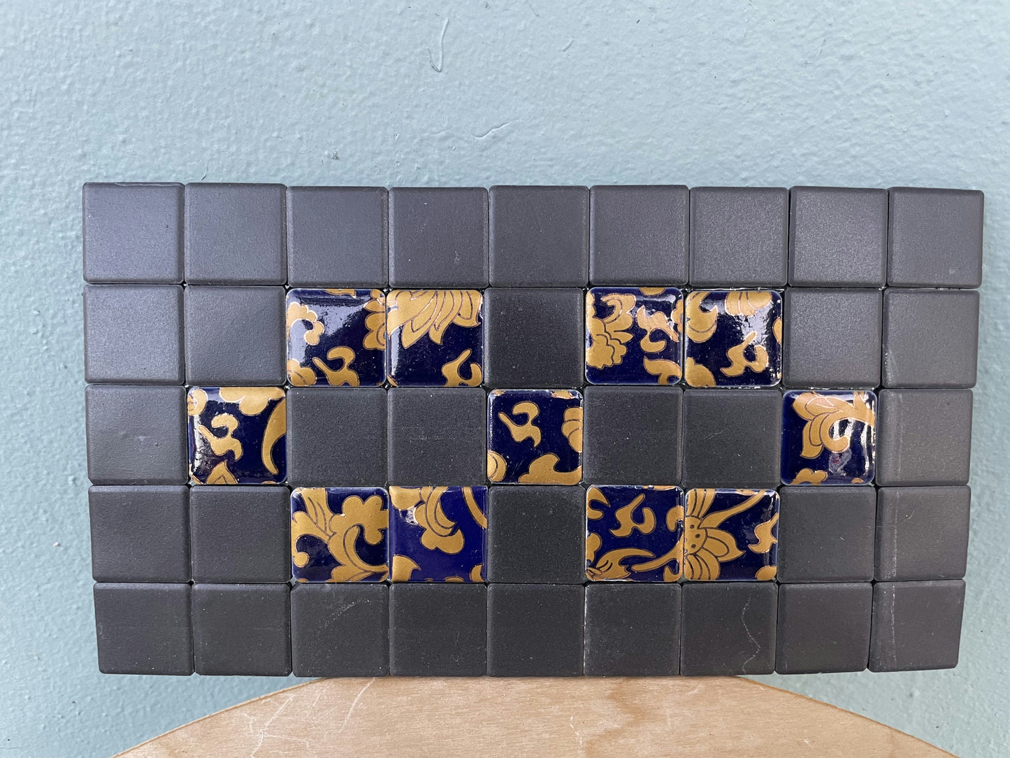 Blue and Gold Pattern Infinipi