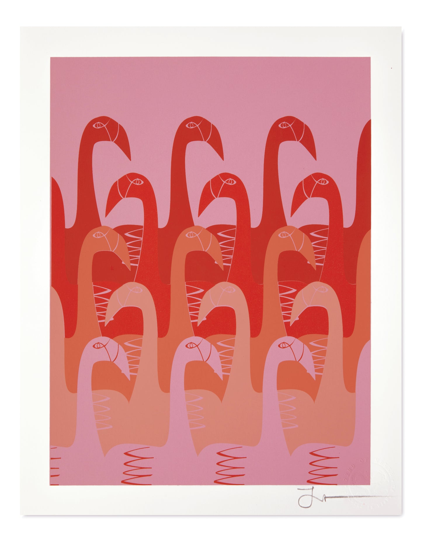 Fading Flamingos