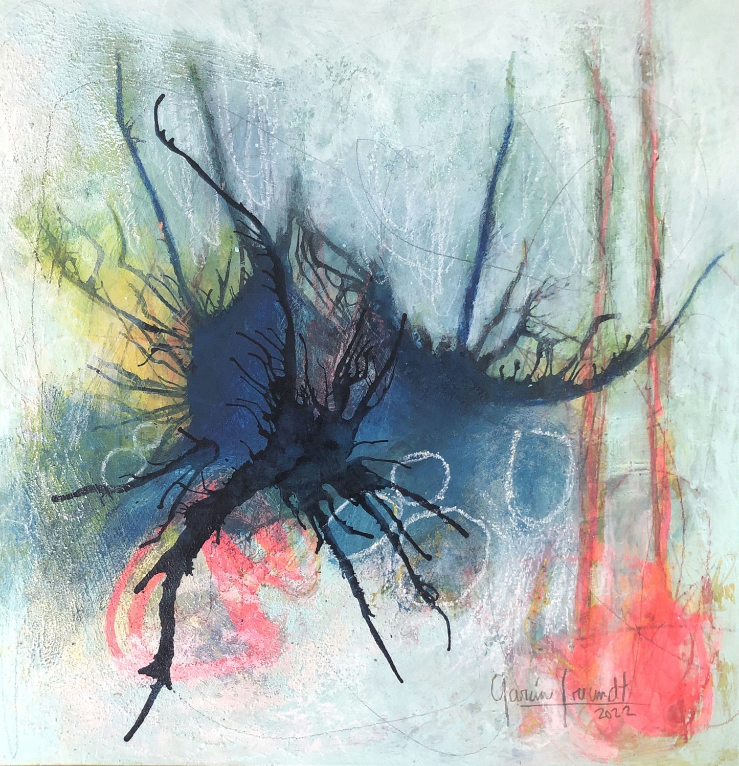 “Blue Corals No. 4"