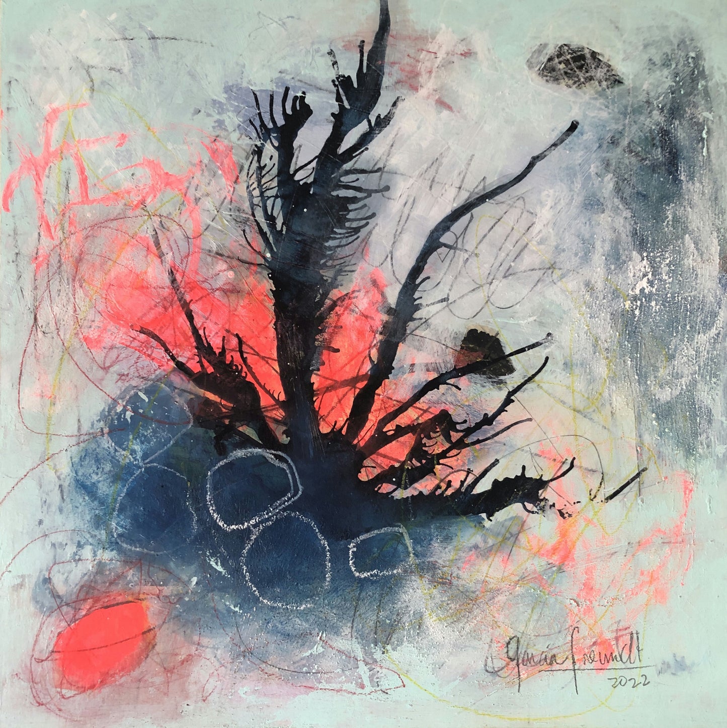 “Blue Corals No.3"