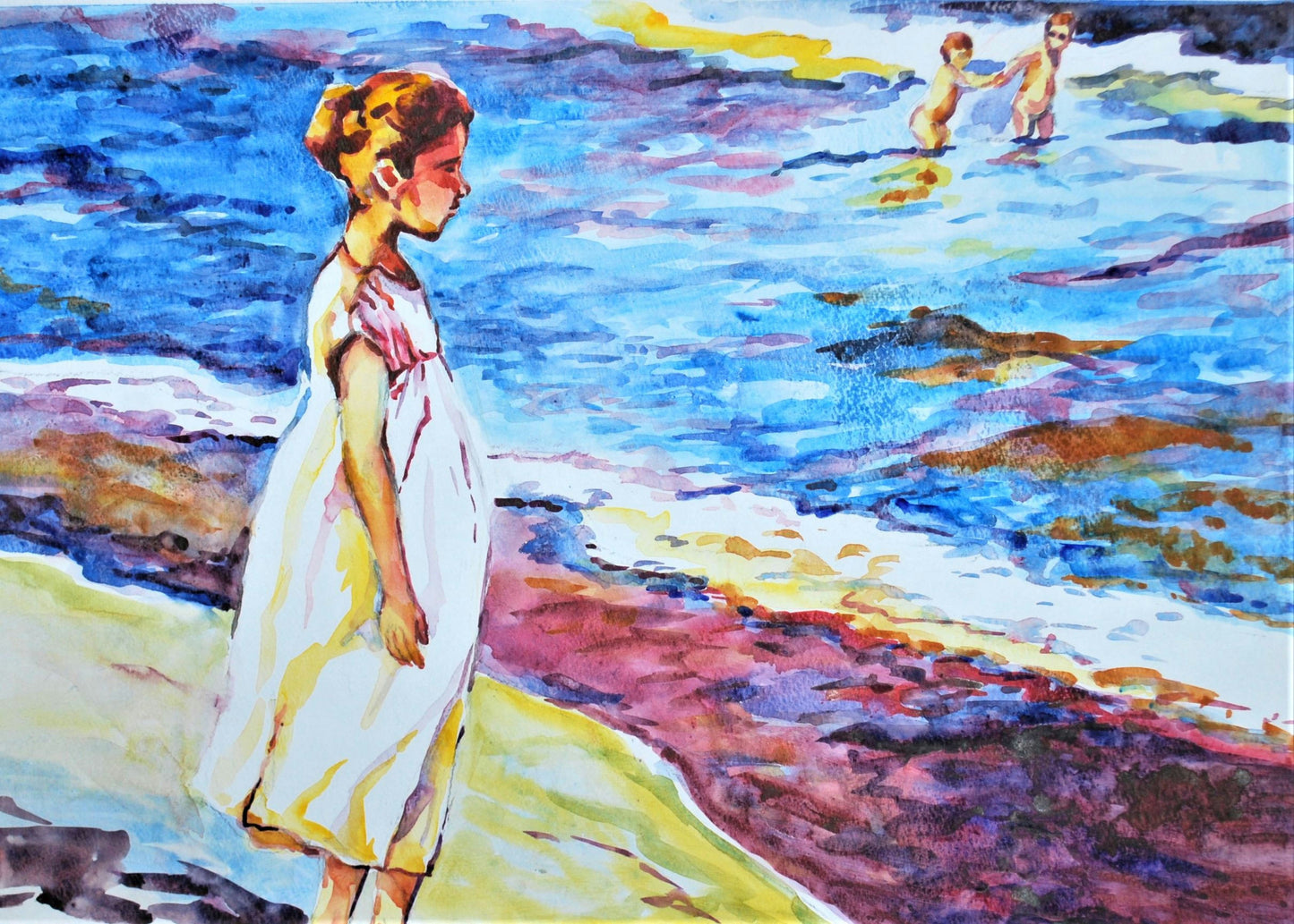 By the Shore-After Sorolla