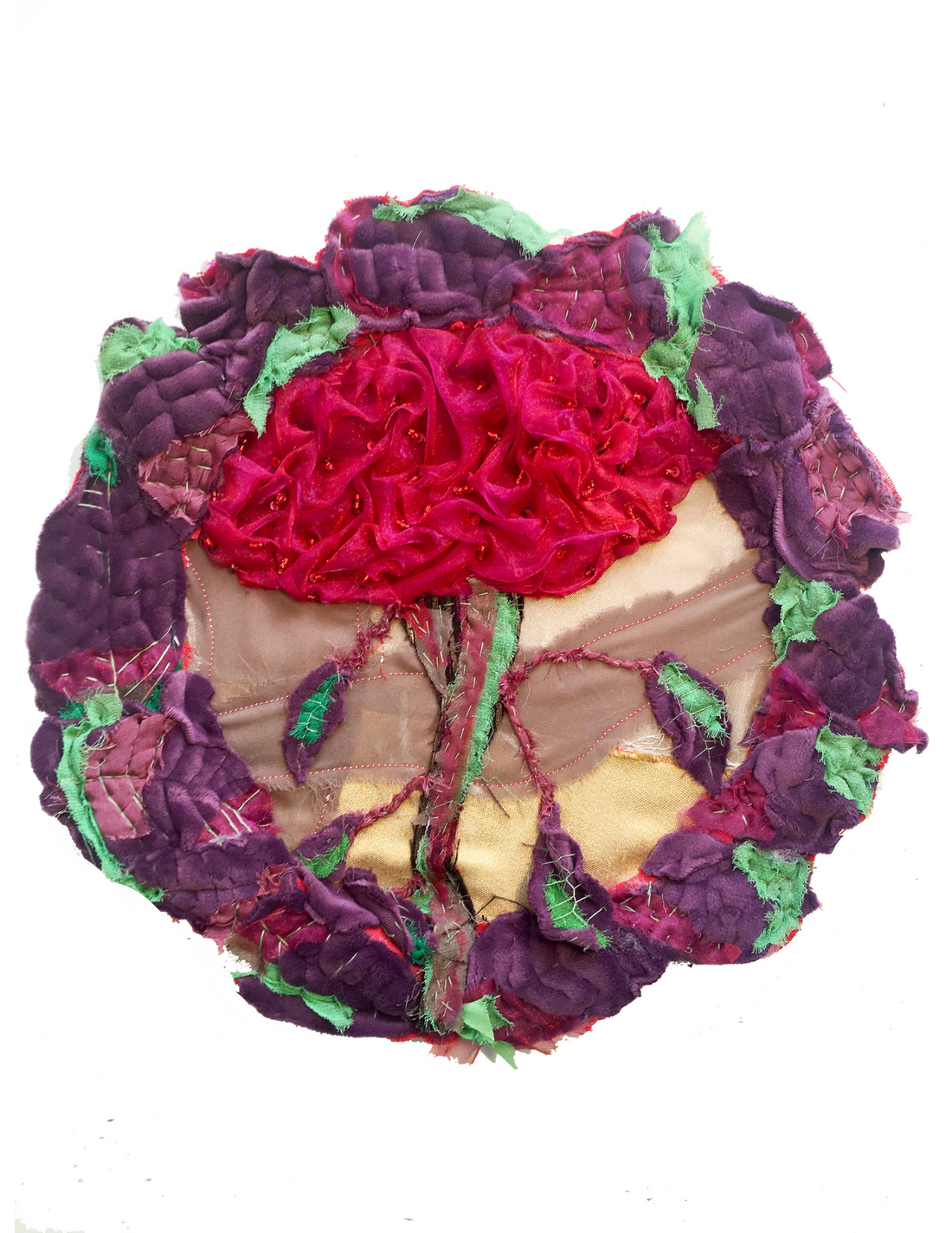 Embroidery Collage Workshop with Pangea Kali Virga, Saturday January 17th at 12:30 pm