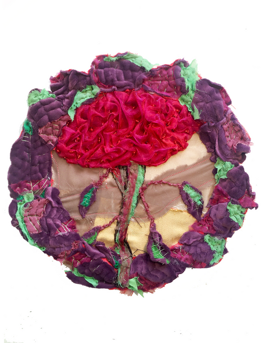 Embroidery Collage Workshop with Pangea Kali Virga, Saturday January 17th at 12:30 pm