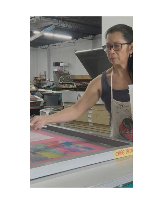 Coffee Conversations with Creators: Marbling on Paper with Chee Bravo