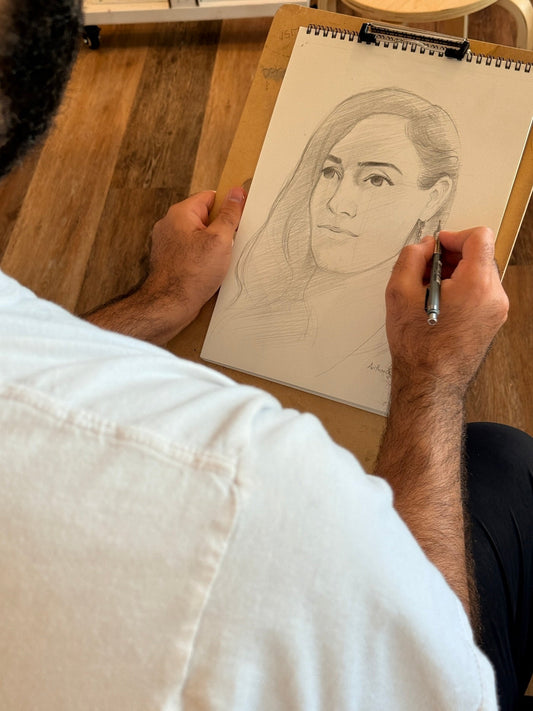 April 25th | An Afternoon of Complimentary Gallery Guest Portraits with Anthony Shagan