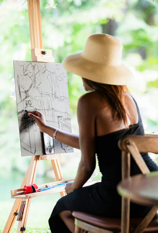 Live Painting with Eunice Oghinan, Saturday January 10th - 12:30 pm