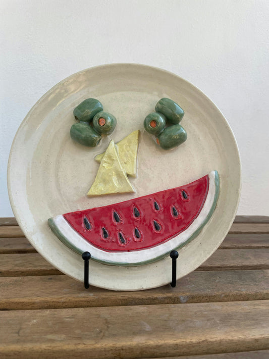 Olives, Feta and Melon