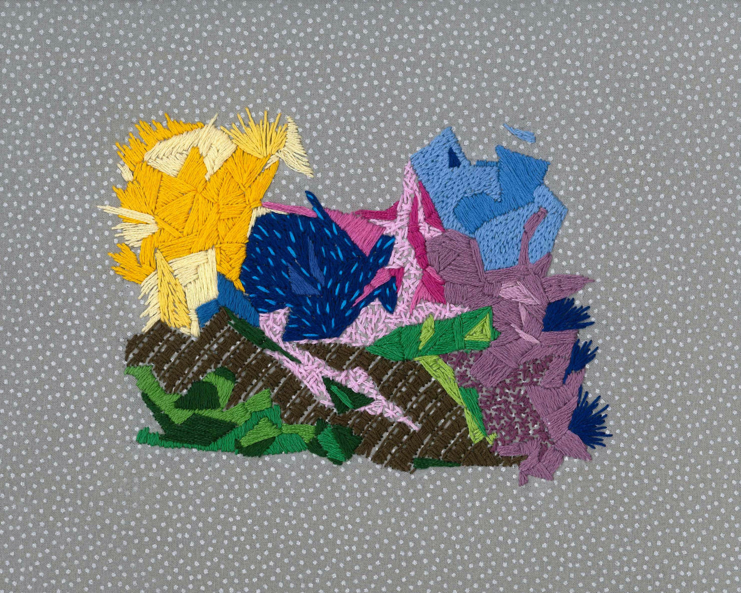 Fragmented Flowers XIII