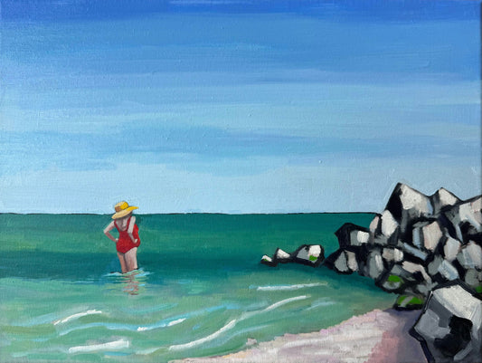 Wading In