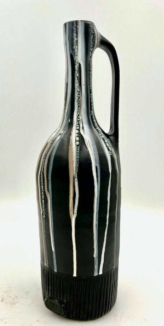 Handle Bottle Vase with Stopper